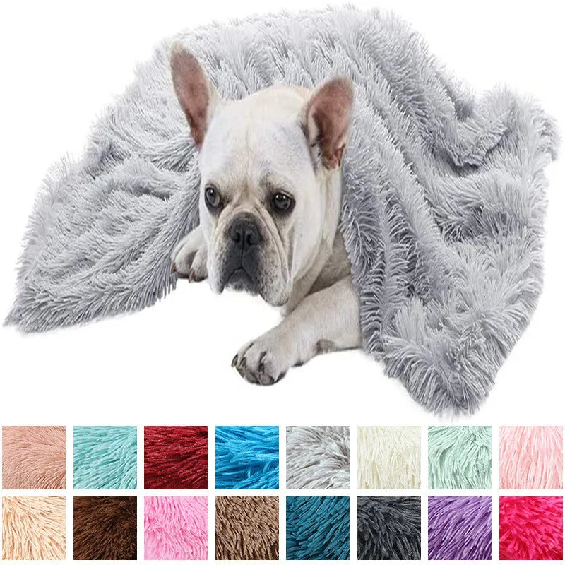 Couvertures super douces et moelleuses pour animaux de compagnie