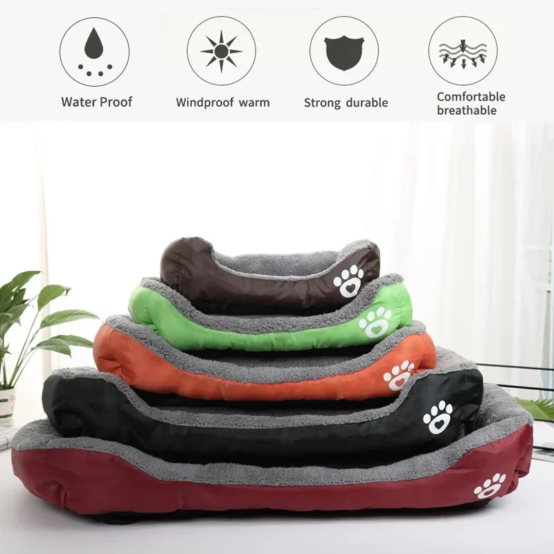 Grand nid carré L-3XL pour animaux de compagnie