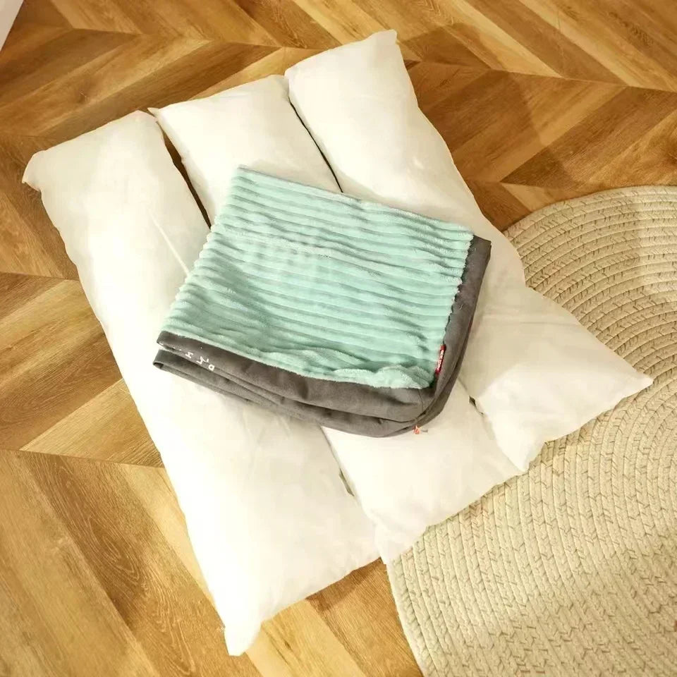 Grand tapis en velours côtelé pour chiens de taille moyenne et grande