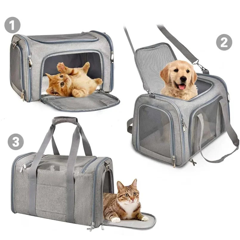 Sac pour animaux de compagnie petit corps chien une épaule bandoulière portable
