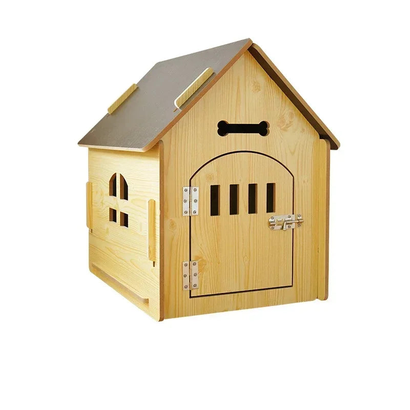 Cage en bois pour chiens