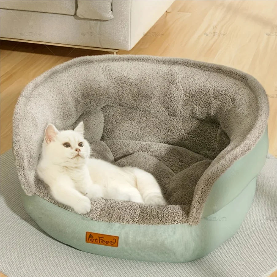 Lit rond de luxe pour chien