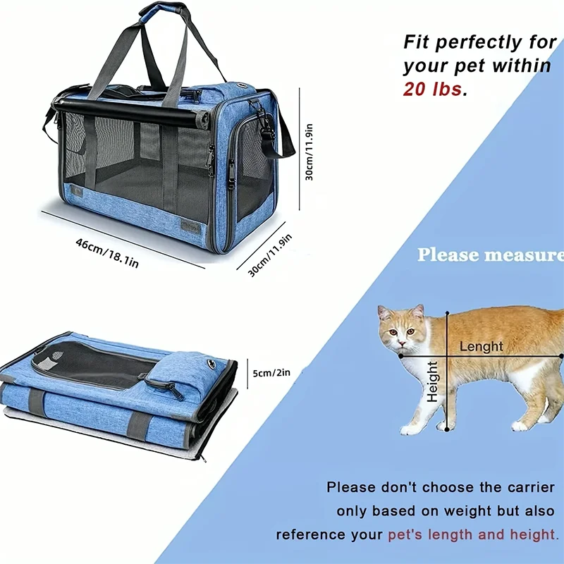Grands sacs portables pour chat
