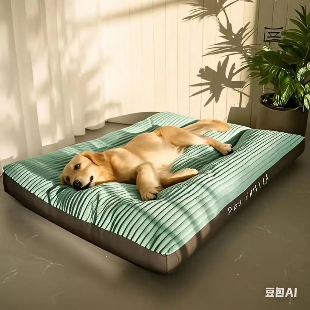 Lit pour chien chenil lavable quatre saisons