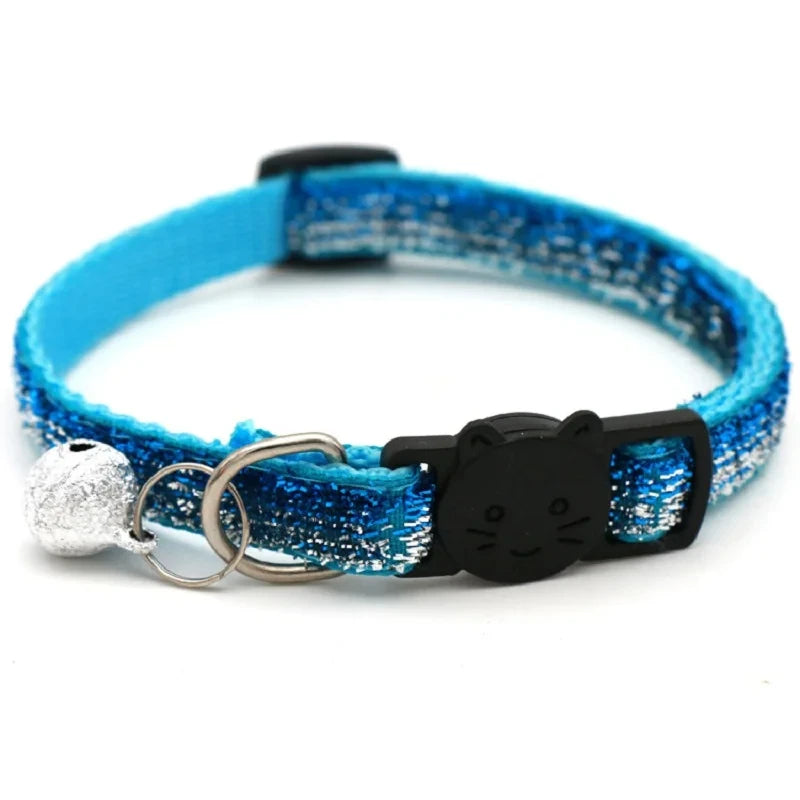 Collier réglable avec cloche pour chaton
