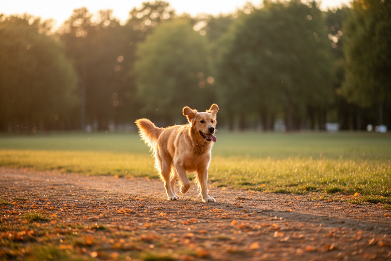 Parallax - Golden retriever lifestyle